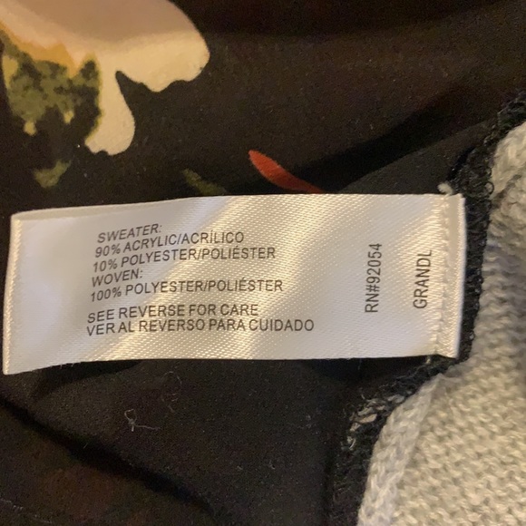 Madison Lilly mixed media sweater - Picture 9 of 9